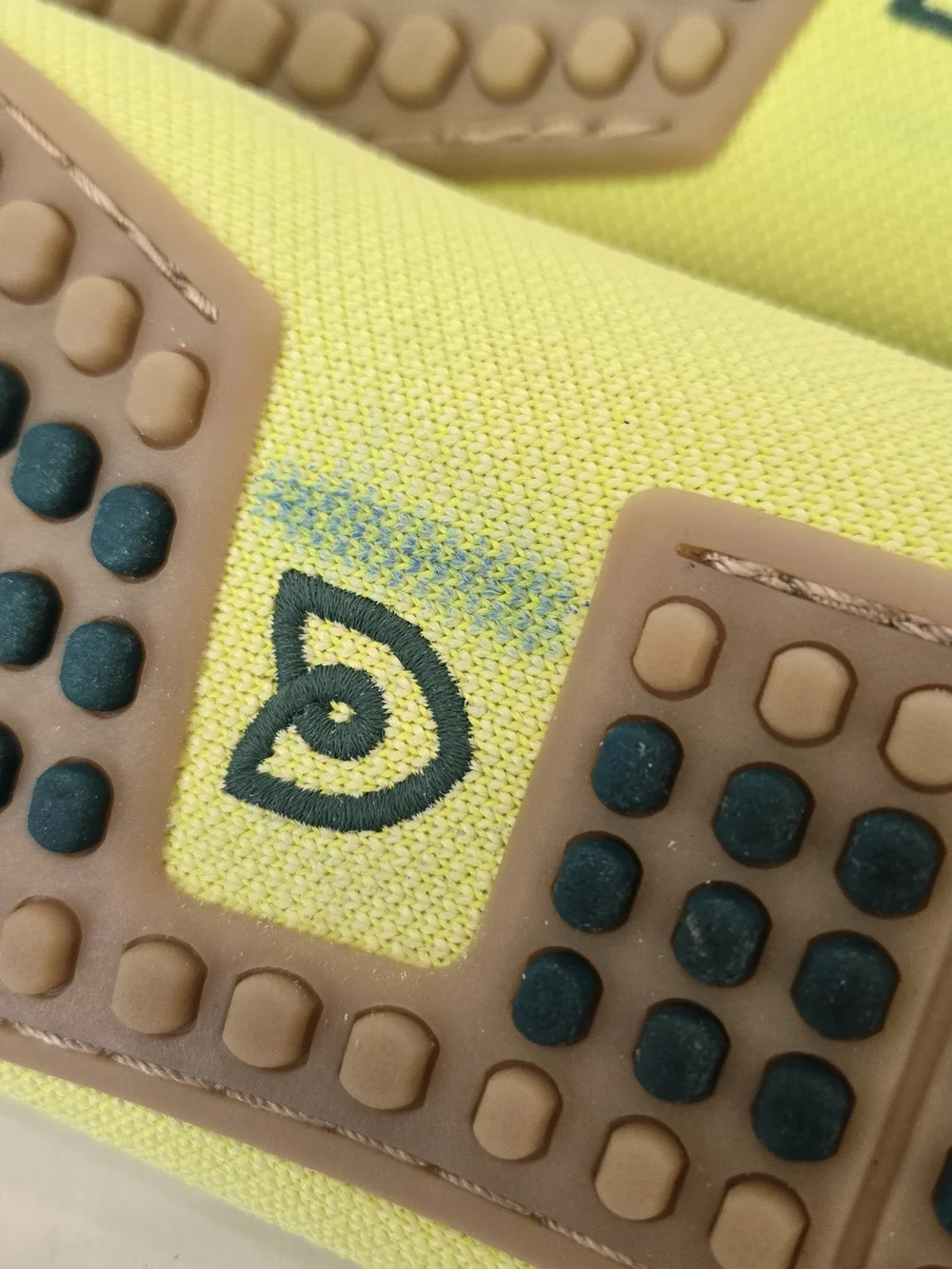 Rothy's Lemon Yellow Canvas Penny Loafers